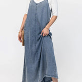 GLACEL | STILIG LOOSE MAXI KLÄNNING