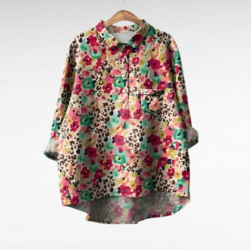 Inga – Elegant linneskjorta för sommar