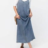 GLACEL | STILIG LOOSE MAXI KLÄNNING