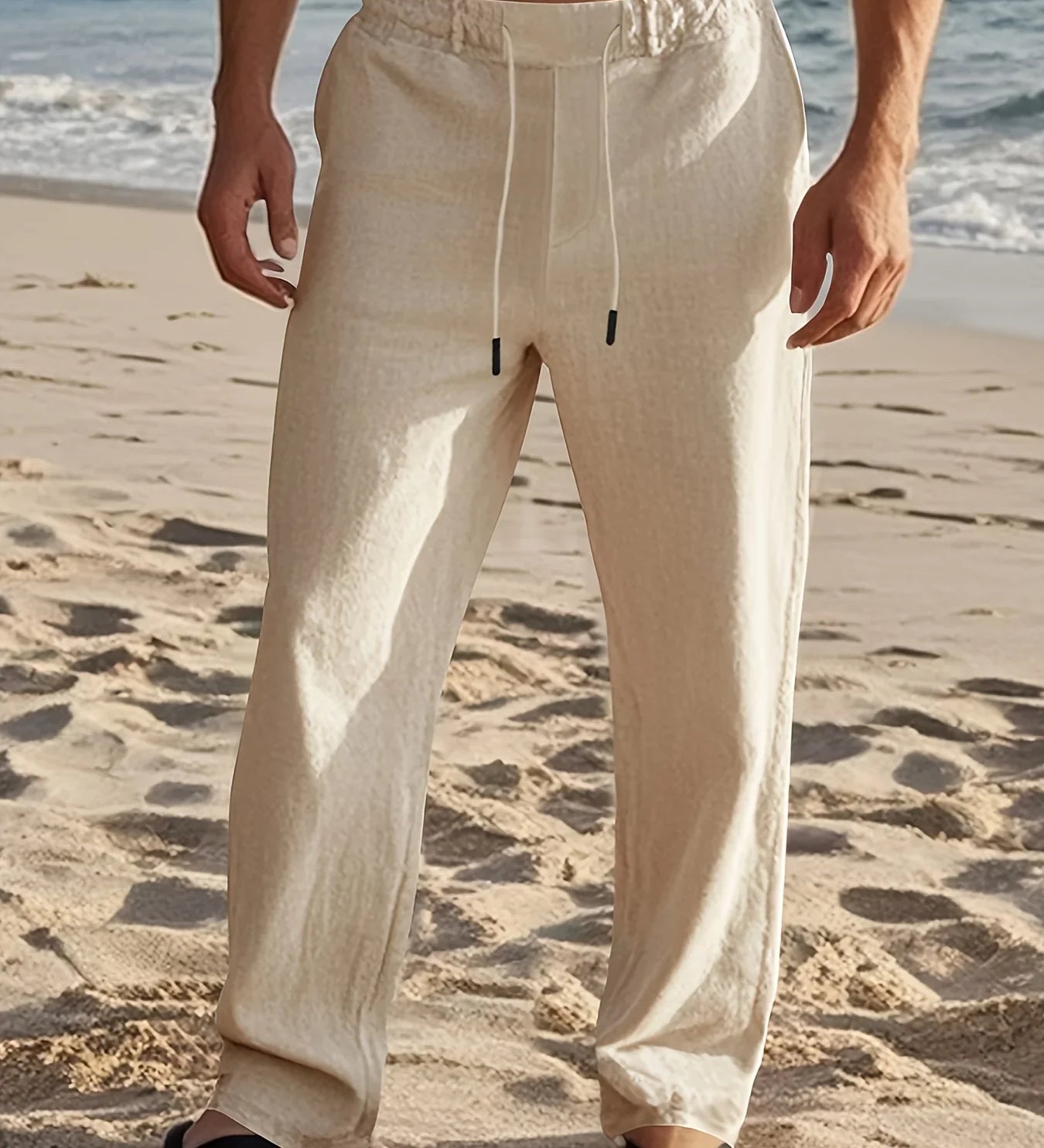 STEN | PANTALONES DE LINO PARA HOMBRE