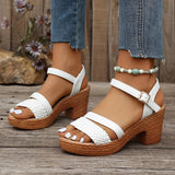 Marianne – Flätade sandaler