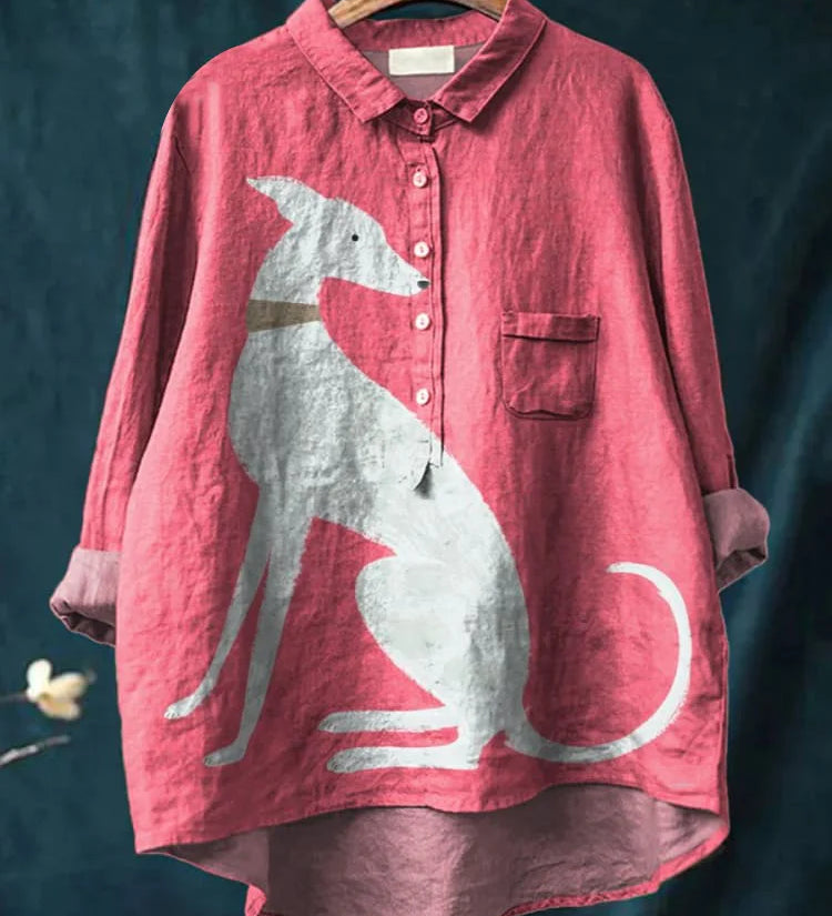 Irma – T-shirt med hundmotiv
