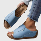 Josefin – Ortopediska kilklackade sandaler