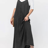 GLACEL | STILIG LOOSE MAXI KLÄNNING