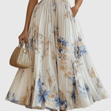 Zuzanna - Elegant Maxi Klänning med Volanger