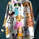 Judit – T-shirt med hundmotiv