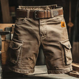 Leo | Retro-shorts i cargostil med flera fickor