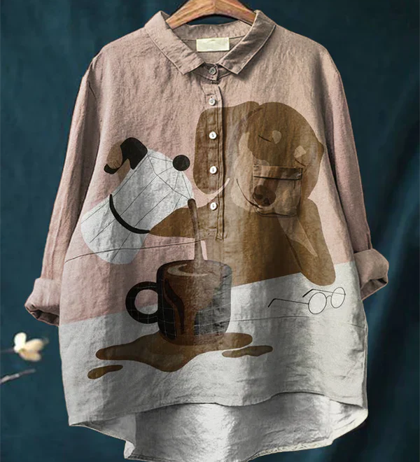 Irma – T-shirt med hundmotiv