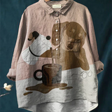 Irma – T-shirt med hundmotiv