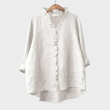 Alva – Elegant sommarblus i linne
