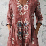 Edit – Lång blus med v-ringning