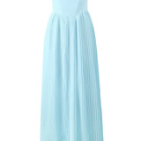 JHANELA | STYLISH STRAPLESS MAXI KLÄNNING