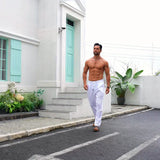 STEN | PANTALONES DE LINO PARA HOMBRE