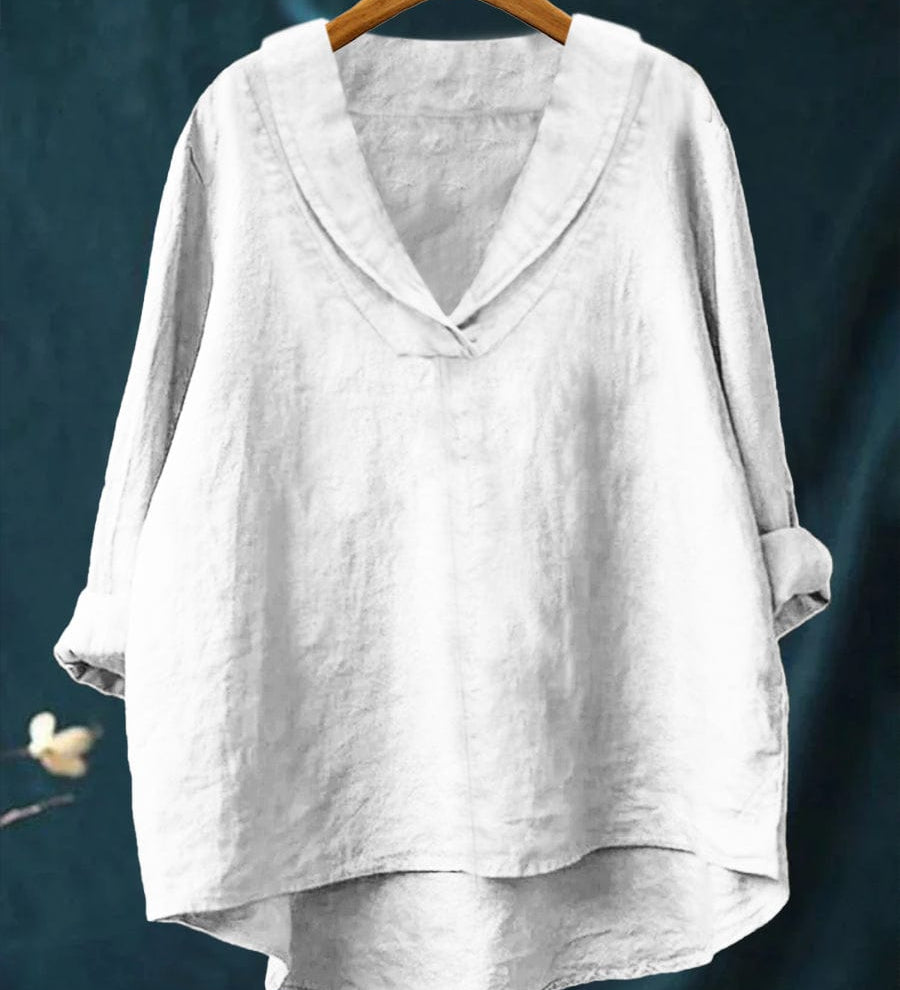 Judit – Elegant linneskjorta för sommar