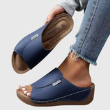 Josefin – Ortopediska kilklackade sandaler