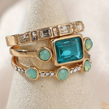 Charlotta – Vintage kristallring